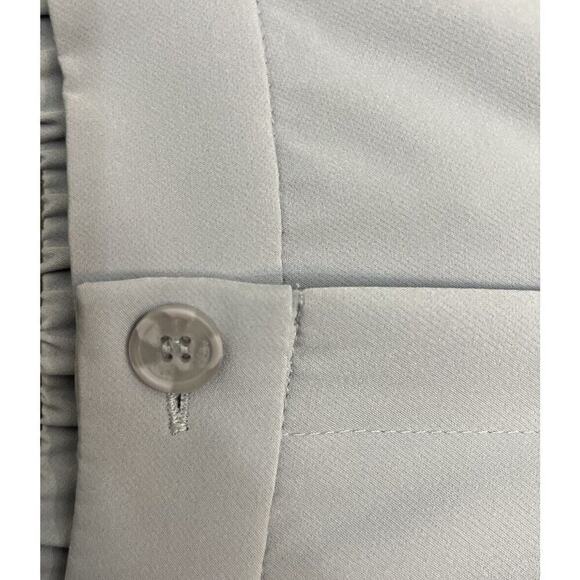 Sincerely Jules Career Pants Women’s Sz L Gray Lavender High Waisted Trousers - Picture 6 of 8